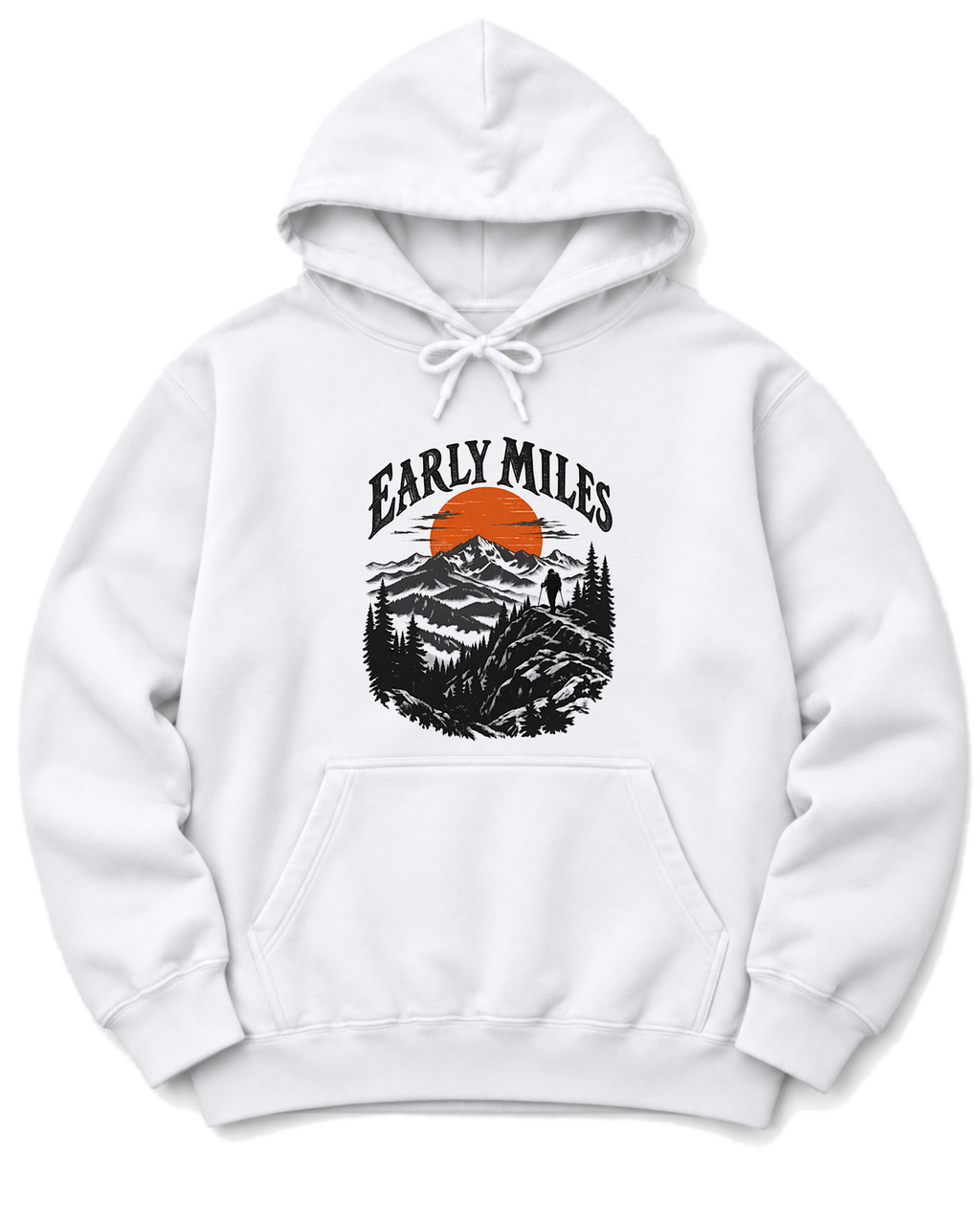 Early Miles Hoodie - White