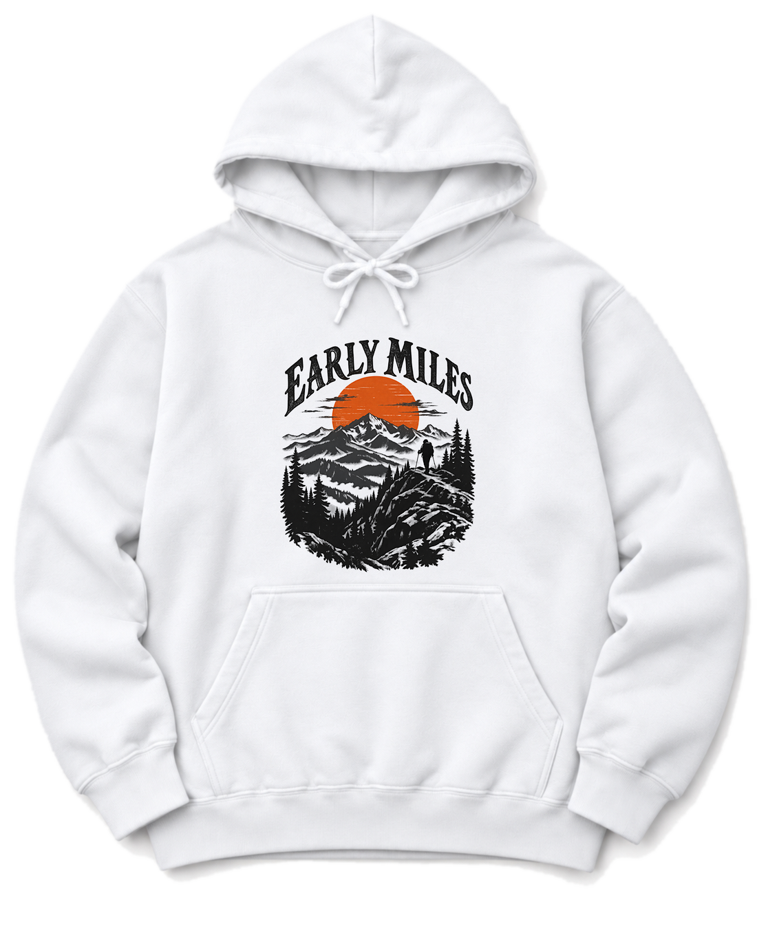 Early Miles Hoodie - White