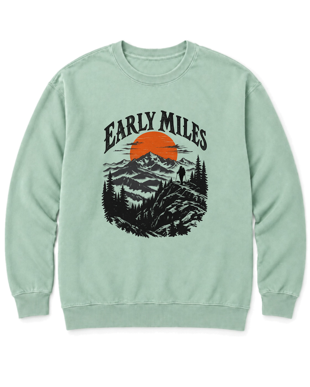 Early Miles Sweatshirt - Chalky Mint