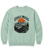 Early Miles Sweatshirt - Chalky Mint