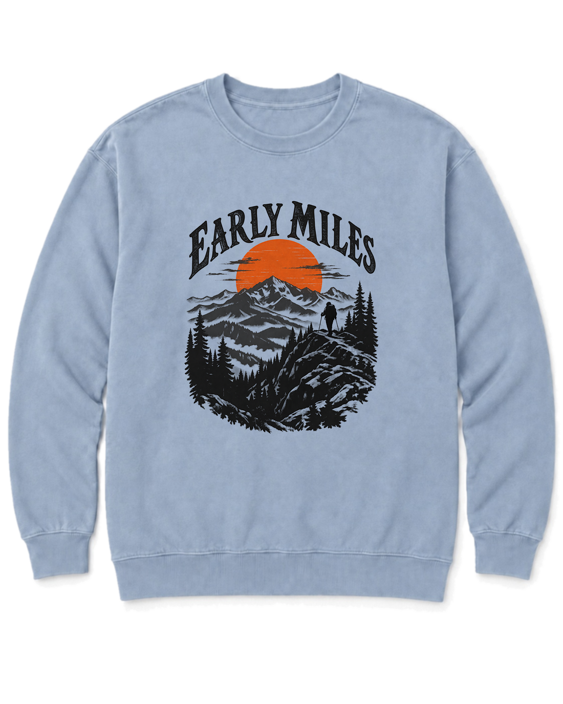Early Miles Sweatshirt - Chambray