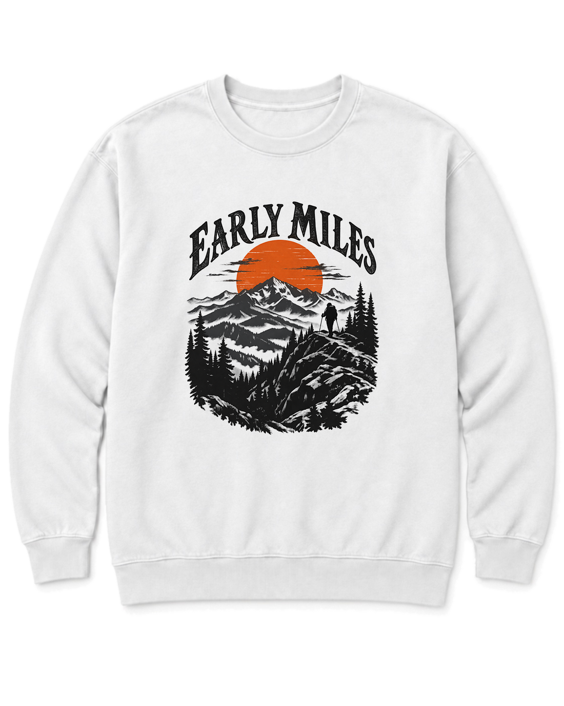 Early Miles Sweatshirt - White