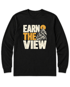 Earn the View Long Sleeve Shirt - Black
