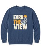 Earn the View Sweatshirt - Denim