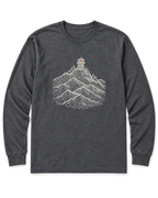 Fire Lookout Long Sleeve Shirt - Dark Heather
