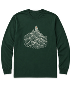 Fire Lookout Long Sleeve Shirt - Forest Green