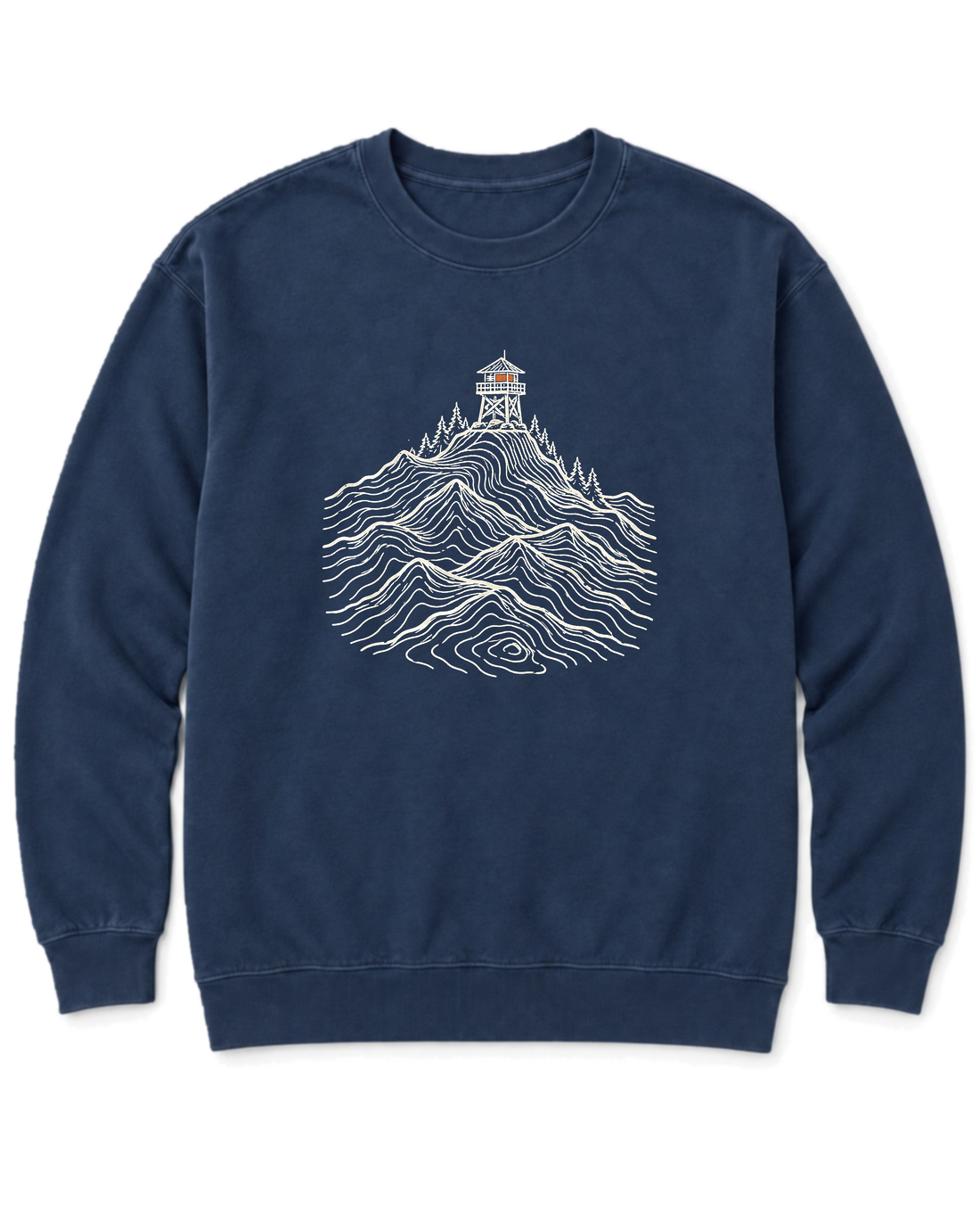 Fire Lookout Sweatshirt - True Navy