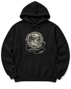 Fly Reel River Hoodie - Black