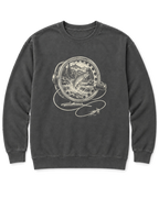 Fly Reel River Sweatshirt - Pepper