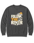 Follow the River Sweatshirt - Pepper