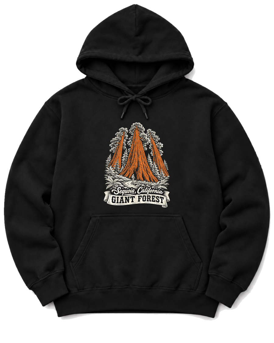 Giant Forest Hoodie - Black