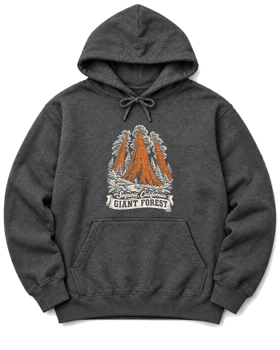 Giant Forest Hoodie - Dark Heather