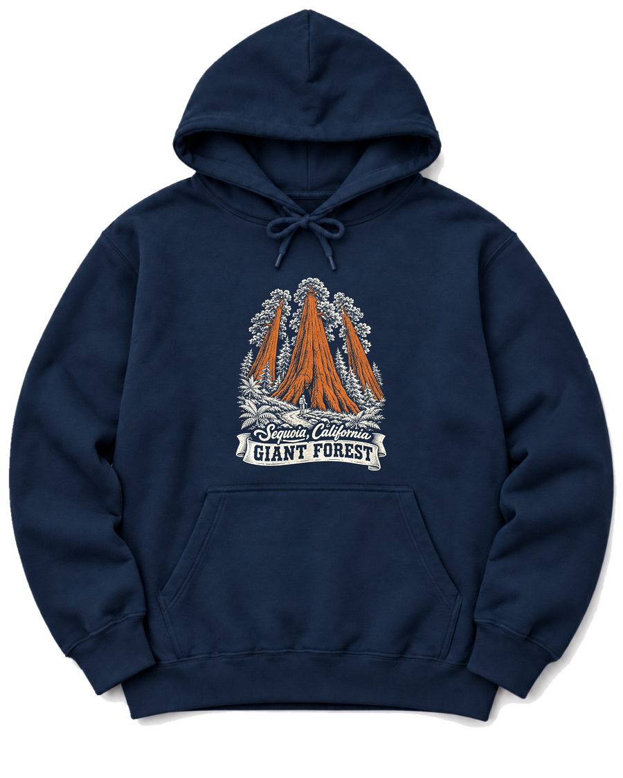 Giant Forest Hoodie - Navy