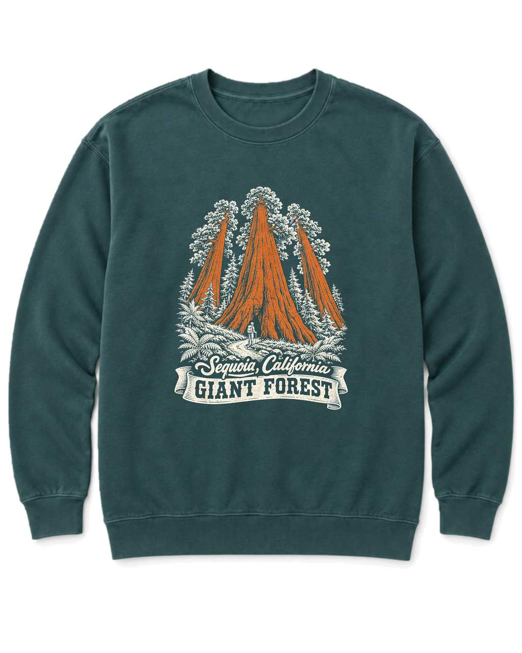 Giant Forest Sweatshirt - Blue Spruce
