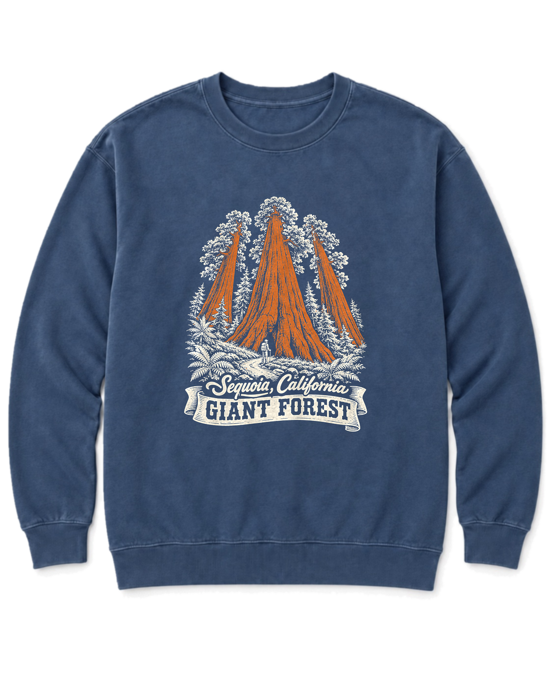 Giant Forest Sweatshirt - Denim