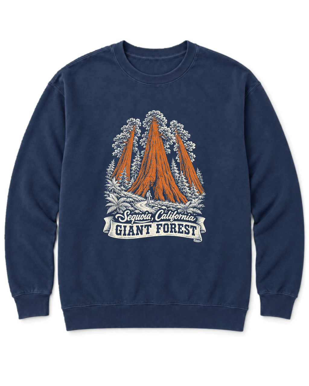 Giant Forest Sweatshirt - True Navy