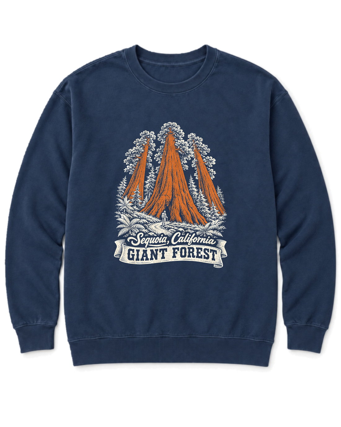 Giant Forest Sweatshirt - True Navy