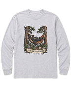Hammock Bear Long Sleeve Shirt - Ash