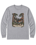 Hammock Bear Long Sleeve Shirt - Sport Grey