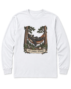 Hammock Bear Long Sleeve Shirt - White