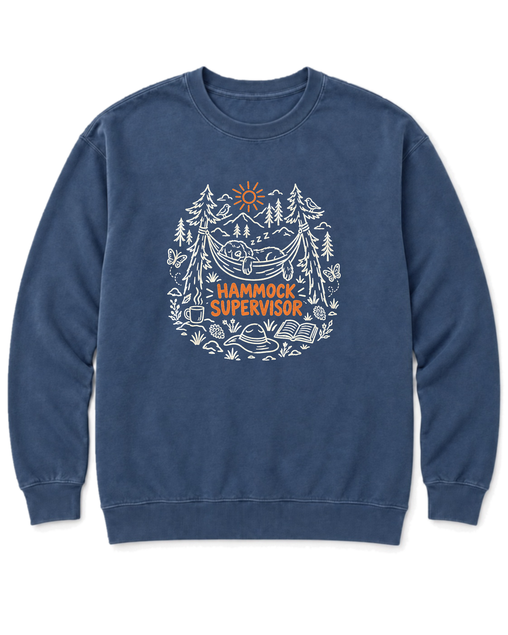 Hammock Supervisor Sweatshirt - Denim