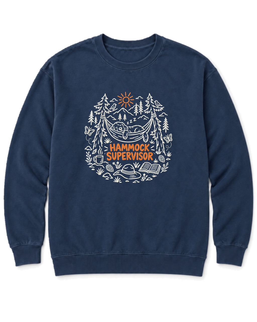 Hammock Supervisor Sweatshirt - True Navy