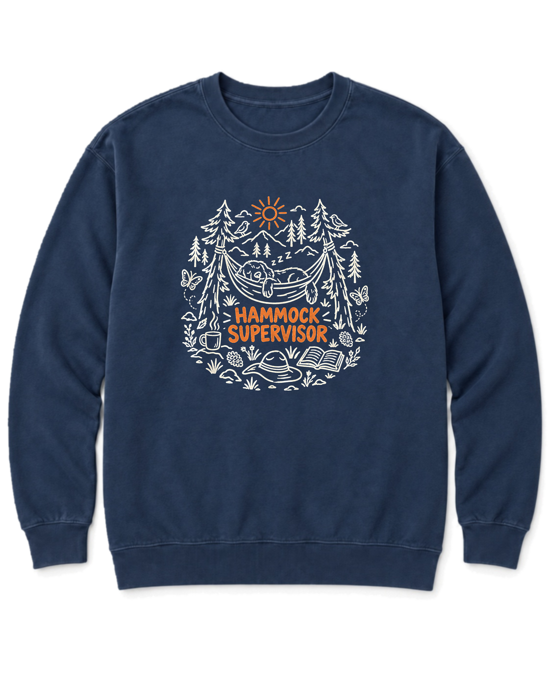 Hammock Supervisor Sweatshirt - True Navy