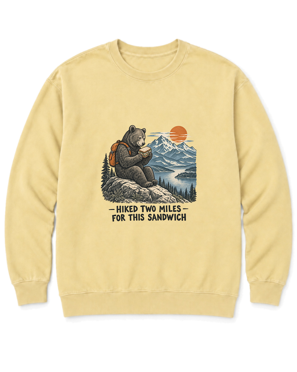 Hiked Two Miles for This Sandwich Sweatshirt - Butter