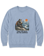Hiked Two Miles for This Sandwich Sweatshirt - Chambray