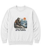 Hiked Two Miles for This Sandwich Sweatshirt - White