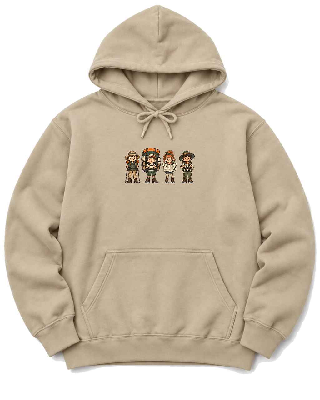 Hiker Crew Hoodie - Sand