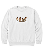 Hiker Moods Sweatshirt - White