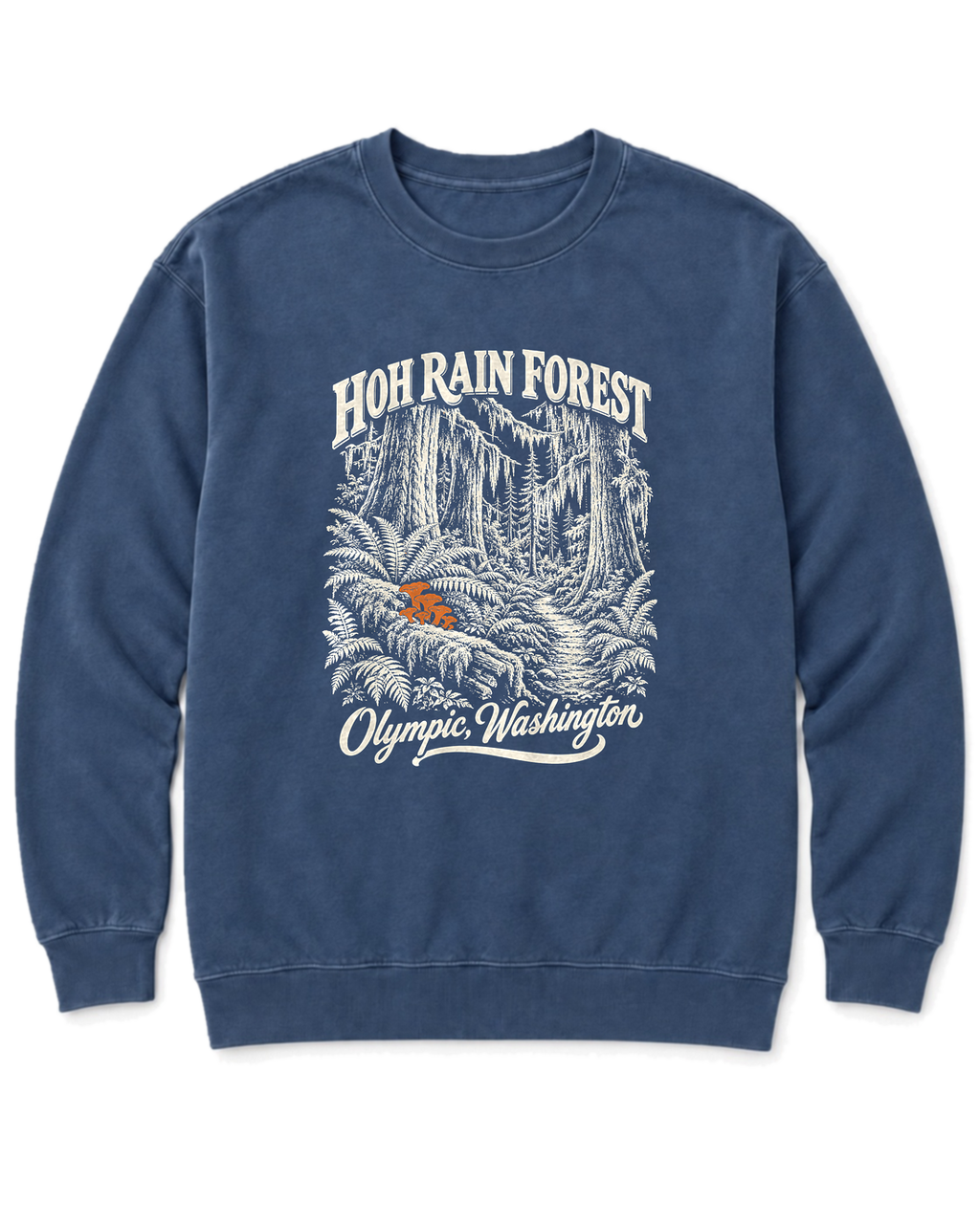 Hoh Rain Forest Sweatshirt - Denim