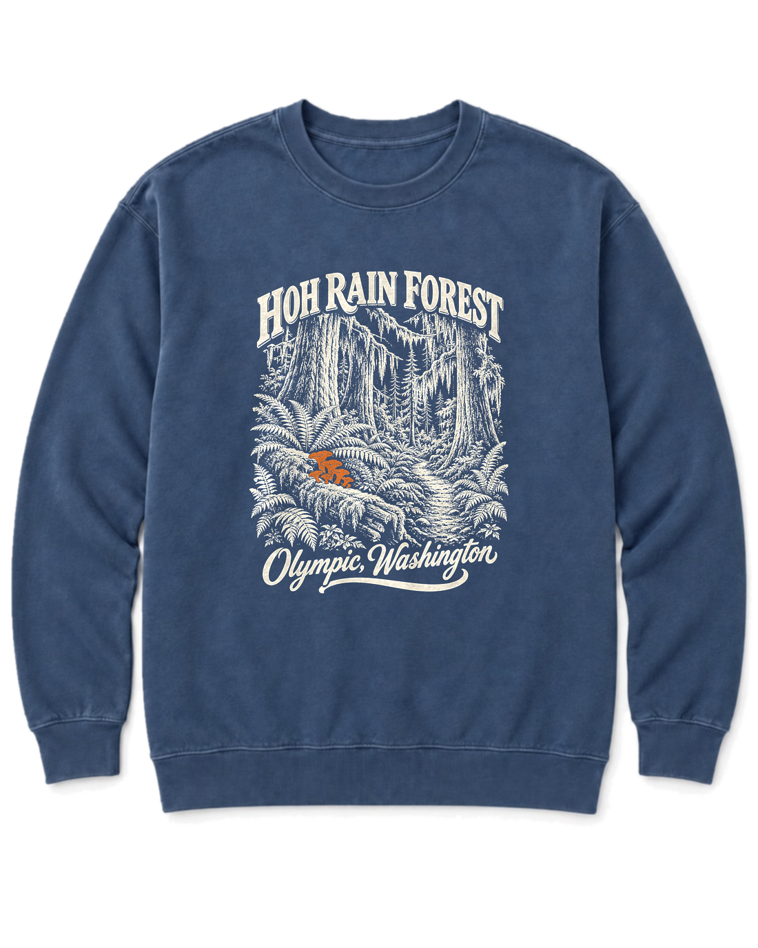 Hoh Rain Forest Sweatshirt - Denim