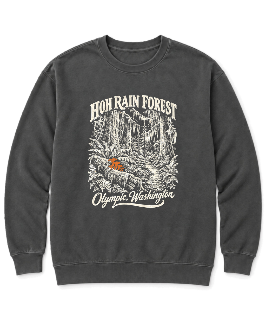 Hoh Rain Forest Sweatshirt - Pepper