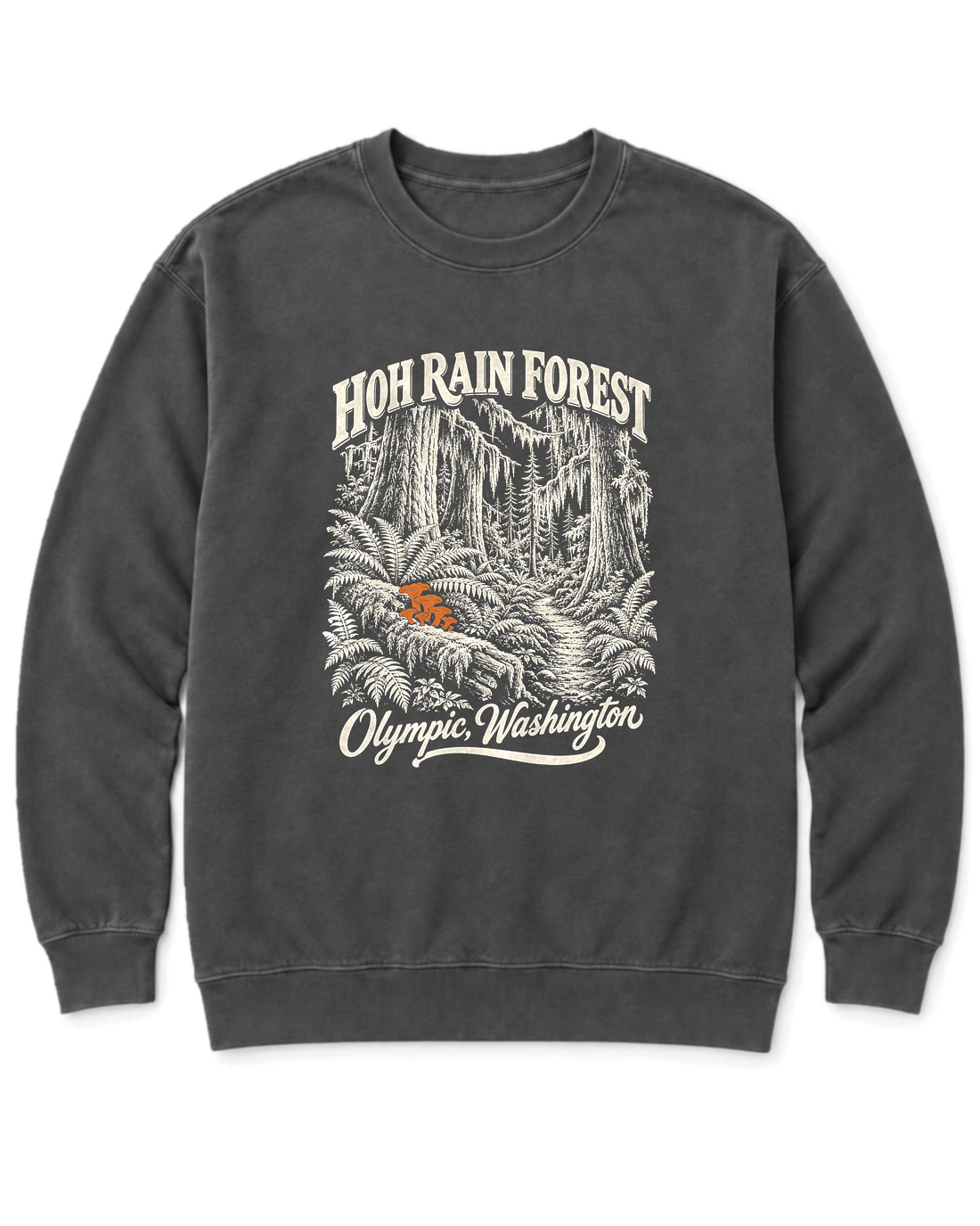 Hoh Rain Forest Sweatshirt - Pepper