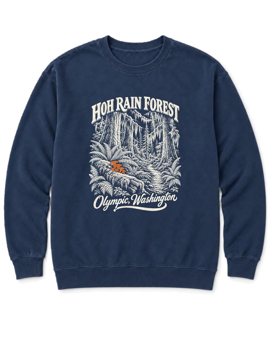 Hoh Rain Forest Sweatshirt - True Navy