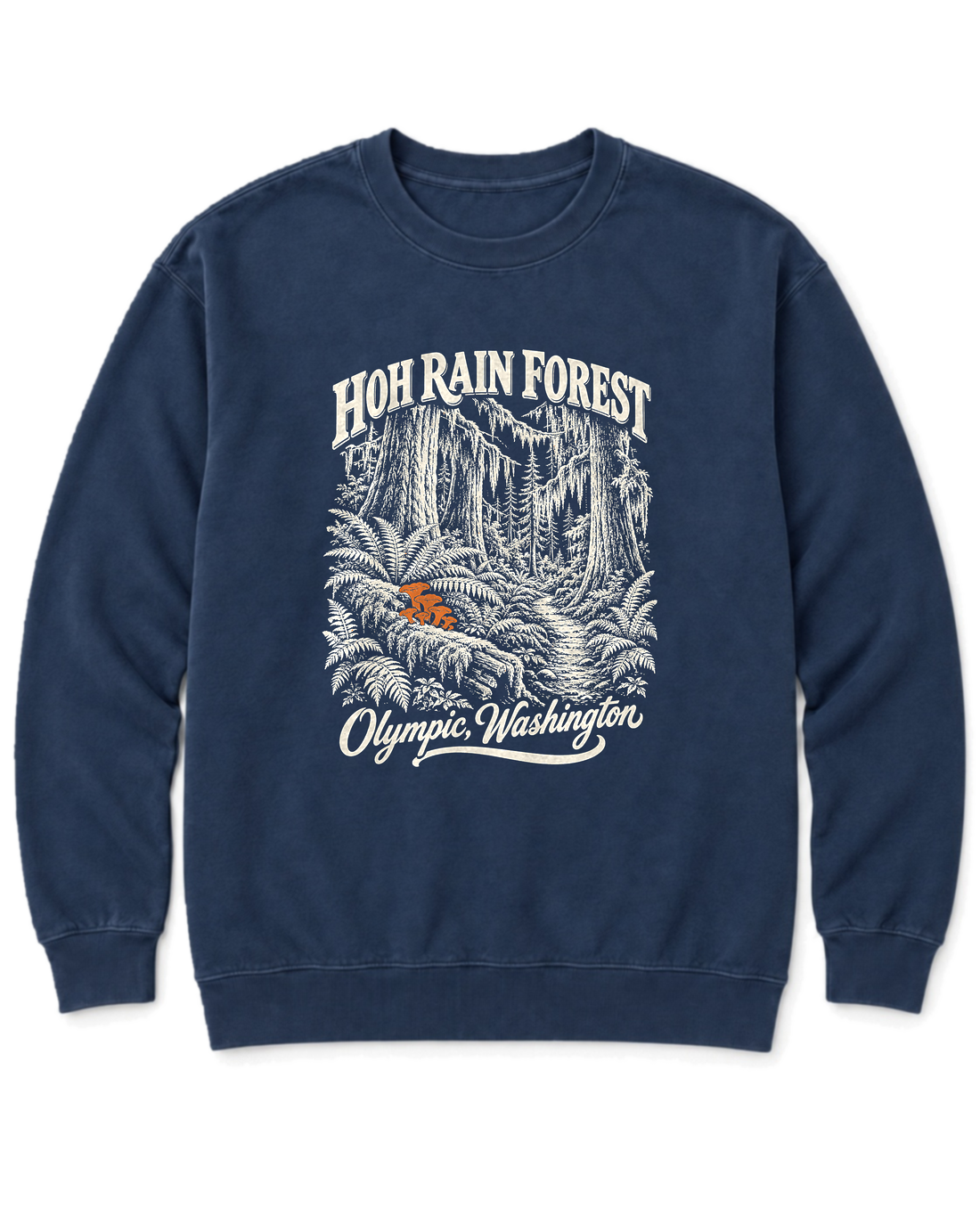 Hoh Rain Forest Sweatshirt - True Navy