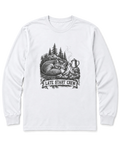Late Start Crew Long Sleeve Shirt - White