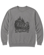 Late Start Crew Sweatshirt - Grey