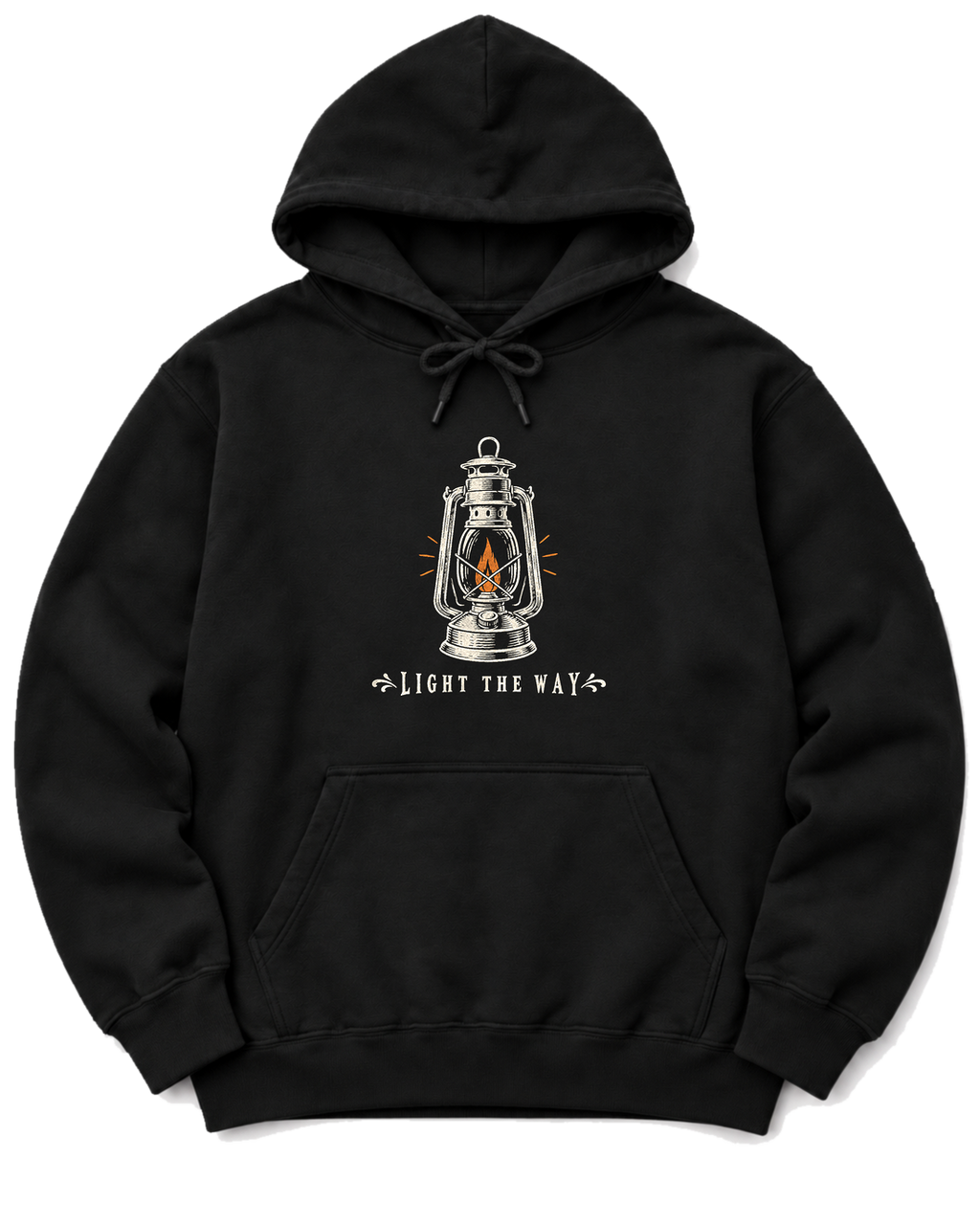Light the Way Hoodie - Black