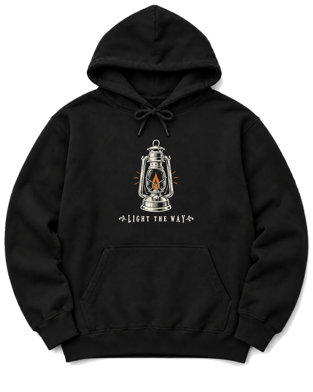 Light the Way Hoodie - Black
