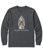 Light the Way Long Sleeve Shirt - Dark Heather