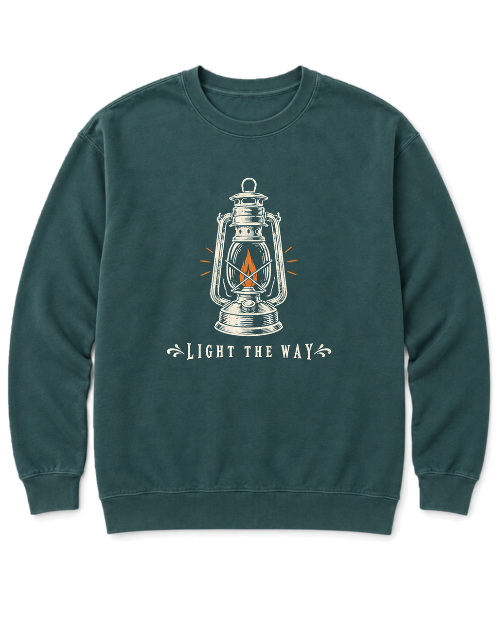 Light the Way Sweatshirt - Blue Spruce