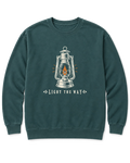Light the Way Sweatshirt - Blue Spruce