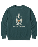 Light the Way Sweatshirt - Blue Spruce