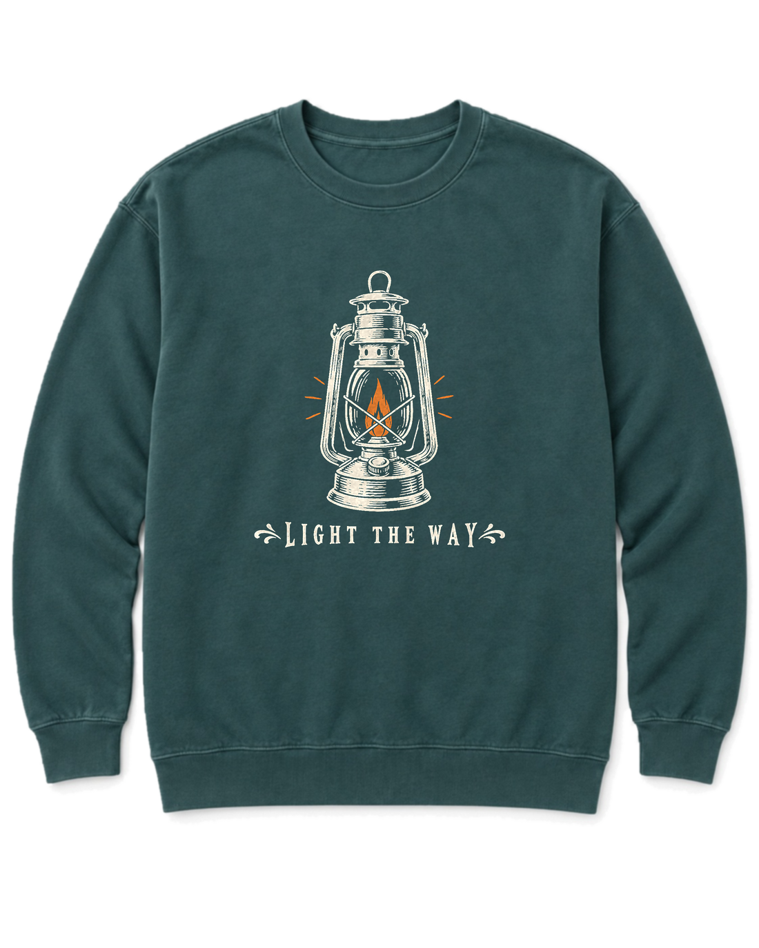 Light the Way Sweatshirt - Blue Spruce