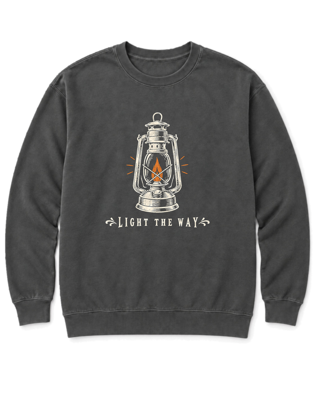 Light the Way Sweatshirt - Pepper