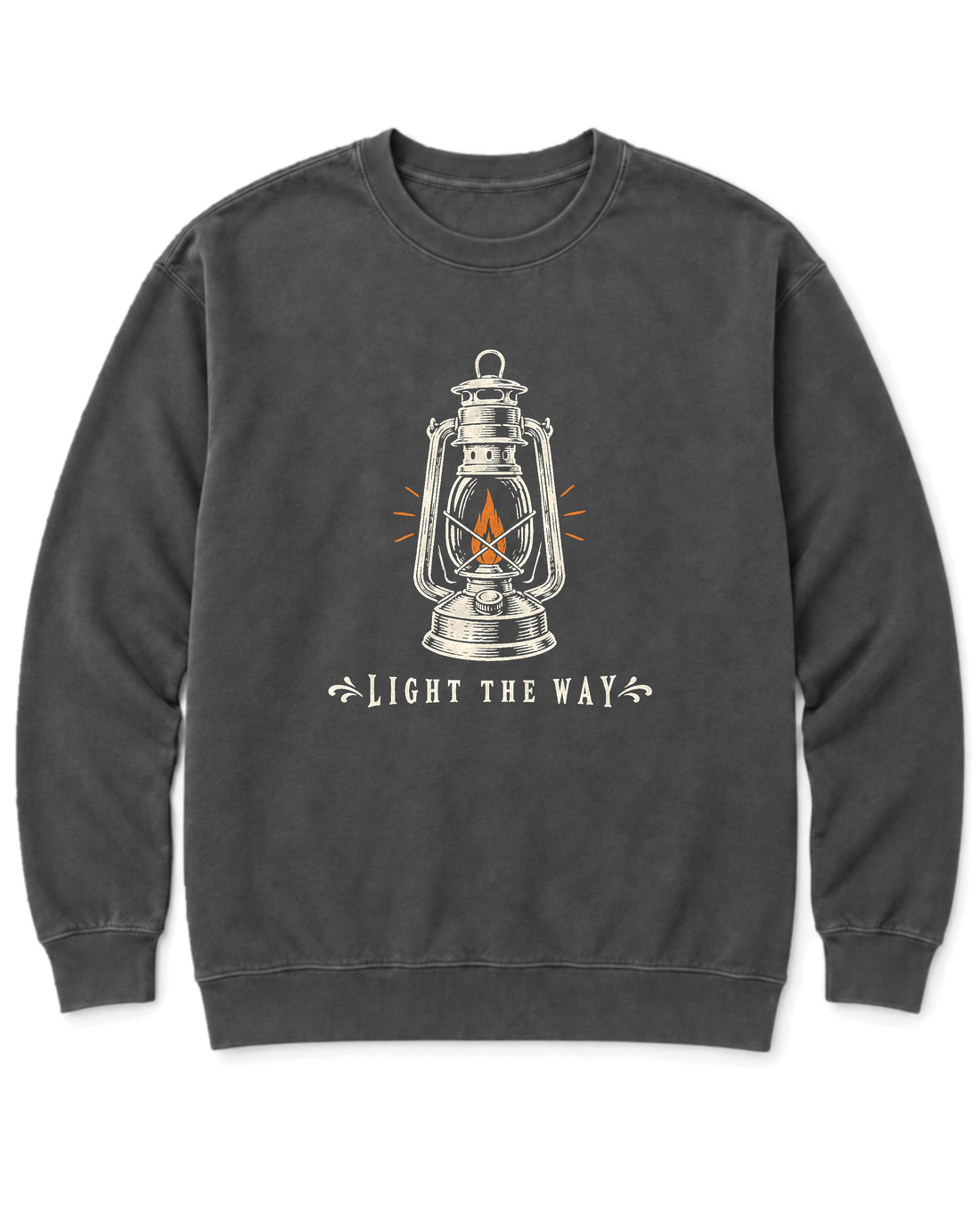 Light the Way Sweatshirt - Pepper