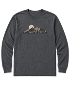Lookout Hours Long Sleeve Shirt - Dark Heather